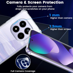 Yohii coque pour xiaomi rougemi note 15 4g / 5g / poco m8 5g【protection caméra】 protection militaire étui housse ultra mince ant
