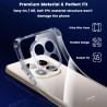 Yohii coque pour xiaomi rougemi note 15 pro 5g (pas pour pro 4g) avec 2 verre trempé,【protection caméra】 protection militaire ét
