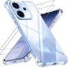 Yohii Coque pour Oppo Reno15 F/Reno 15F/Reno 15 FS avec 2 Pièces de Verre Trempé, [Protection de la Caméra] Housse Antichoc Tran