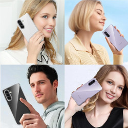 Yohii Coque pour Samsung Galaxy A37 5G avec 2 Verre Trempé,【Protection Caméra】 Protection Militaire Étui Housse Ultra Mince Anti
