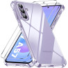 Yohii Coque pour Samsung Galaxy A57 5G avec 2 Verre Trempé,【Protection Caméra】 Protection Militaire Étui Housse Ultra Mince Anti
