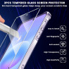 Yohii Coque pour Samsung Galaxy A57 5G avec 2 Verre Trempé,【Protection Caméra】 Protection Militaire Étui Housse Ultra Mince Anti