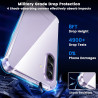 Yohii Coque pour Samsung Galaxy A57 5G avec 2 Verre Trempé,【Protection Caméra】 Protection Militaire Étui Housse Ultra Mince Anti