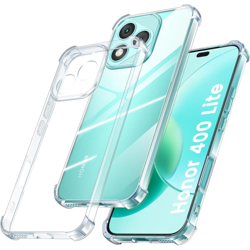 Yohii Coque pour Honor 400 Lite 5G【Protection Caméra】 Protection Militaire Étui Housse Ultra Mince Antichoc Anti-Rayures Fine en