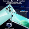 Yohii Coque pour Honor 400 Lite 5G【Protection Caméra】 Protection Militaire Étui Housse Ultra Mince Antichoc Anti-Rayures Fine en