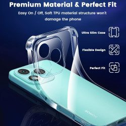 Yohii Coque pour Honor 400 Lite 5G【Protection Caméra】 Protection Militaire Étui Housse Ultra Mince Antichoc Anti-Rayures Fine en
