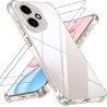 Yohii Coque pour Honor 400 5G avec 2 Verre Trempé,【Protection Caméra】 Protection Militaire Étui Housse Ultra Mince Antichoc Anti