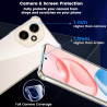 Yohii Coque pour Honor 400 5G avec 2 Verre Trempé,【Protection Caméra】 Protection Militaire Étui Housse Ultra Mince Antichoc Anti