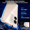 Yohii Coque pour Honor 600 Llite 5G avec 2 Verre Trempé,【Protection Caméra】 Protection Militaire Étui Housse Ultra Mince Anticho