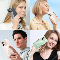 Yohii Coque pour Honor 600 Llite 5G avec 2 Verre Trempé,【Protection Caméra】 Protection Militaire Étui Housse Ultra Mince Anticho