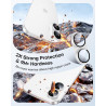TAURI Lot de 2 Protecteurs d'Objectif de Caméra pour iPhone 16 6,1"/iPhone 16 Plus 6,7", Couverture Complète en Verre Trempé 9H 