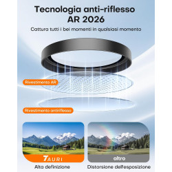 TAURI Lot de 2 Protecteurs d'Objectif de Caméra pour iPhone 16 6,1"/iPhone 16 Plus 6,7", Couverture Complète en Verre Trempé 9H 