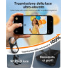 TAURI Lot de 2 Protecteurs d'Objectif de Caméra pour iPhone 16 6,1"/iPhone 16 Plus 6,7", Couverture Complète en Verre Trempé 9H 