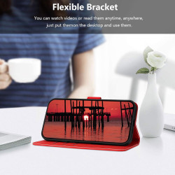 Coque pour Google Pixel 9a, Etui Protection Housse en Cuir PU [Fentes pour Cartes] Coque Magnétique, Antichoc Étui Portefeuille 