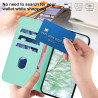 Coque pour Google Pixel 9a, Etui Protection Housse en Cuir PU [Fentes pour Cartes] Coque Magnétique, Antichoc Étui Portefeuille 
