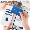 Coque pour iPhone 11 Pro, Etui Protection Housse en Cuir PU [Fentes pour Cartes] Coque Magnétique, Antichoc Étui Portefeuille Fl