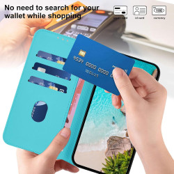 Coque pour Oppo A5X 4G/5G, Etui Protection Housse en Cuir PU [Fentes pour Cartes] Coque Magnétique, Antichoc Étui Portefeuille F