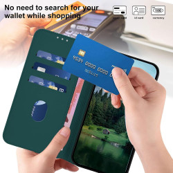 Coque pour Oppo A5 Pro 4G/5G, Etui Protection Housse en Cuir PU [Fentes pour Cartes] Coque Magnétique, Antichoc Étui Portefeuill