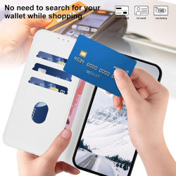 Coque pour Oppo A5 Pro 4G/5G, Etui Protection Housse en Cuir PU [Fentes pour Cartes] Coque Magnétique, Antichoc Étui Portefeuill