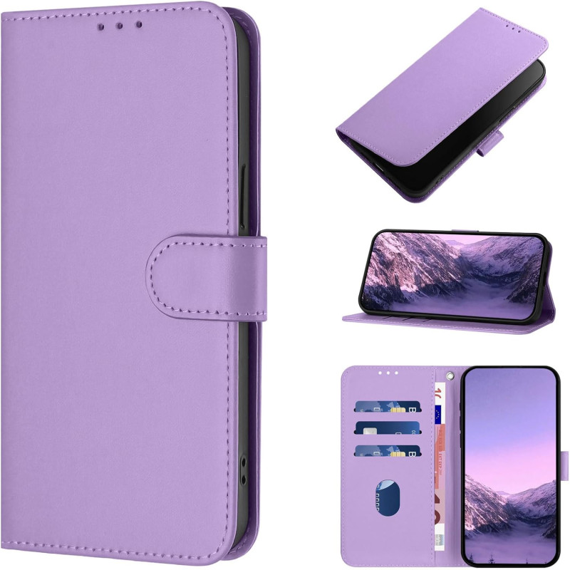 Coque pour Oppo A5 4G/5G, Etui Protection Housse en Cuir PU [Fentes pour Cartes] Coque Magnétique, Antichoc Étui Portefeuille Fl
