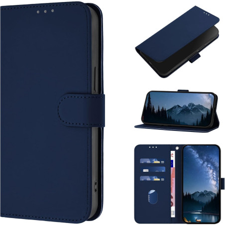 Coque pour Xiaomi Poco X3 Pro/Poco X3 / Poco X3 NFC, Etui Protection Housse en Cuir PU [Fentes pour Cartes] Coque, Antichoc Étui
