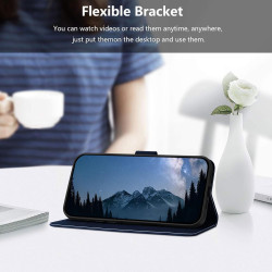 Coque pour Xiaomi Poco X3 Pro/Poco X3 / Poco X3 NFC, Etui Protection Housse en Cuir PU [Fentes pour Cartes] Coque, Antichoc Étui