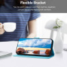 Coque pour Oppo A5 4G/5G, Etui Protection Housse en Cuir PU [Fentes pour Cartes] Coque Magnétique, Antichoc Étui Portefeuille Fl