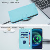 Coque pour Oppo A5 4G/5G, Etui Protection Housse en Cuir PU [Fentes pour Cartes] Coque Magnétique, Antichoc Étui Portefeuille Fl