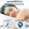 Ecouteurs bleutooth sans fil, kauguo écouteurs sans fil 5.4 avec 4 enc réduction antibruit mic hifi stéréo ipx6 étanche 42h duré