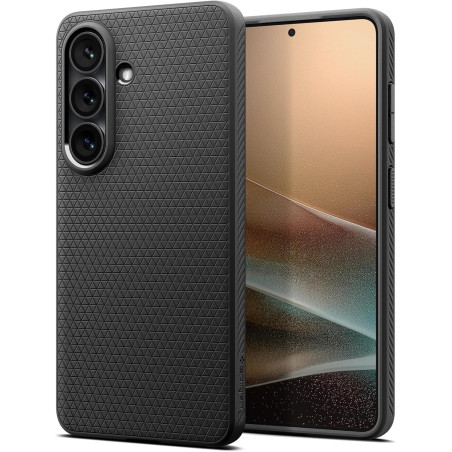 Spigen Liquid Air Coque Compatible avec Samsung Galaxy S26 - Noir Mat