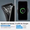 Spigen Coque pour Samsung S23 Liquid Air - Noir Mat