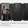 Spigen Liquid Air Coque Compatible avec Samsung Galaxy S23 Plus - Noir