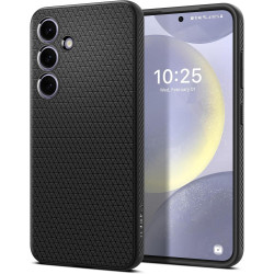 Spigen Coque pour Samsung S24 Liquid Air - Noir Mat