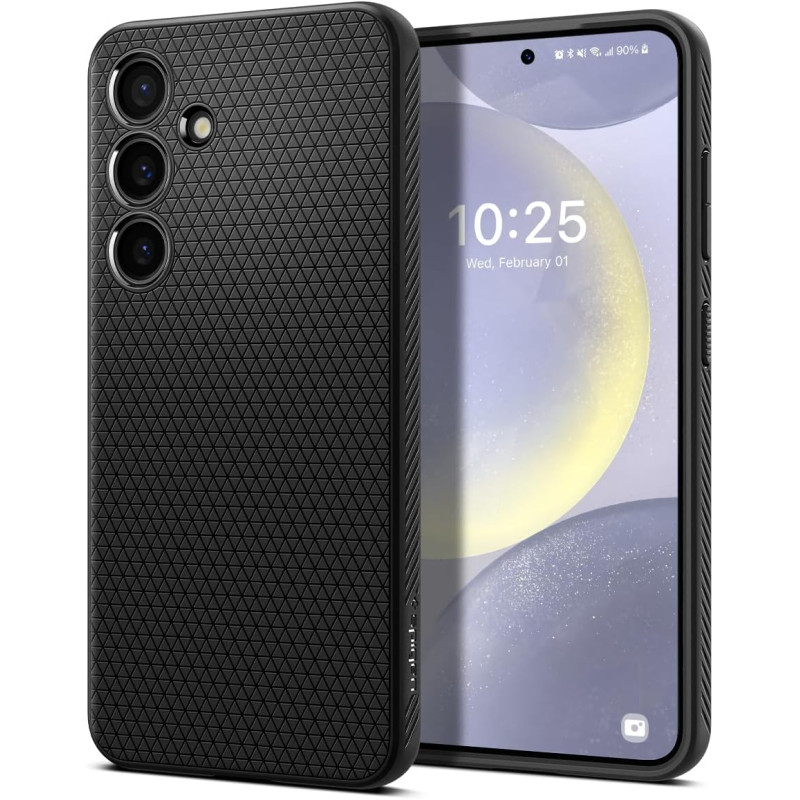 Spigen Coque pour Samsung S24 Plus Liquid Air - Noir Mat