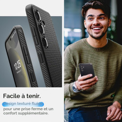 Spigen Coque pour Samsung S24 Plus Liquid Air - Noir Mat