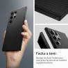 Spigen Coque pour Samsung S24 Ultra Liquid Air - Noir Mat