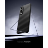 Spigen Liquid Air Coque Compatible avec Samsung Galaxy S25 Edge - Noir Mat
