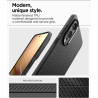 Spigen Liquid Air Coque Compatible avec Samsung Galaxy S25 Edge - Noir Mat