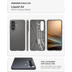 Spigen Liquid Air Coque Compatible avec Samsung Galaxy S26 - Gris