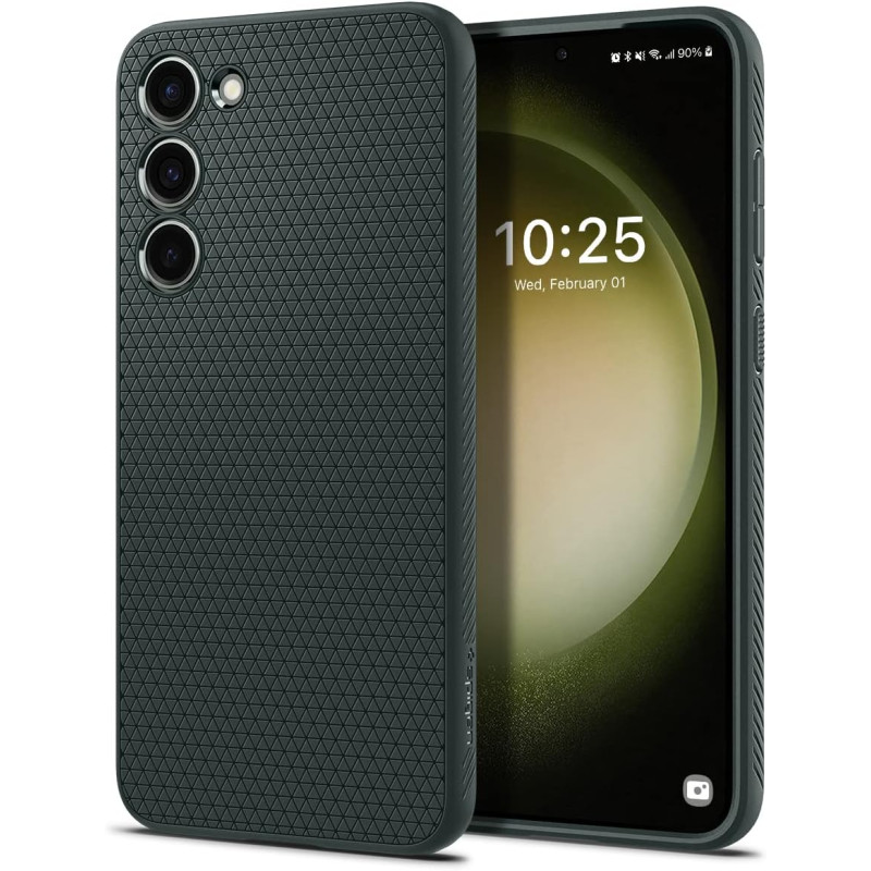 Spigen Liquid Air Coque Compatible avec Samsung Galaxy S23 - Vert