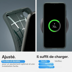 Spigen Liquid Air Coque Compatible avec Samsung Galaxy S23 - Vert