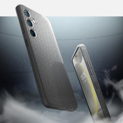 Spigen Liquid Air Coque Compatible avec Galaxy S24 - Gris