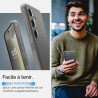 Spigen Liquid Air Coque Compatible avec Galaxy S24 - Gris