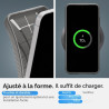 Spigen Liquid Air Coque Compatible avec Galaxy S24 - Gris
