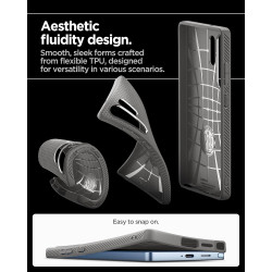 Spigen Liquid Air Coque Compatible avec Samsung Galaxy S25 Ultra - Gris