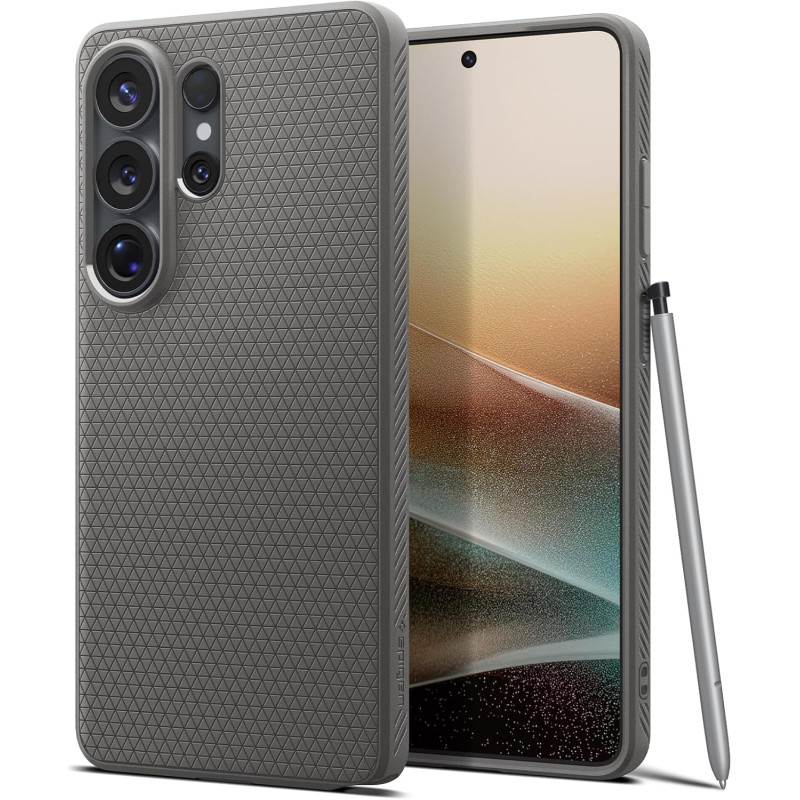 Spigen Liquid Air Coque Compatible avec Samsung Galaxy S26 Ultra - Gris