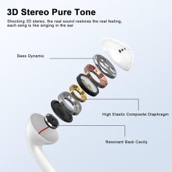 [certifié apple mfi écouteurs filaires lightning intra-auriculaires | [vrai plug & play sans bleutooth] casque audio stéréo hi-f