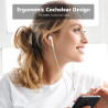 [Certifié Apple MFi Écouteurs Filaires USB C Intra-Auriculaires | Casque Audio Stéréo Hi-FI avec Microphone et Contrôle du Volum