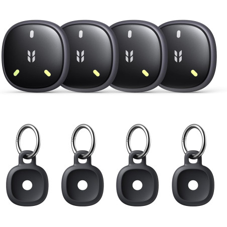 Ugreen finetrack mini 2 finder tag 110db fluorescence ip68 ios uniquement | fonctionne avec find my, 7 ans batterie, localisateu