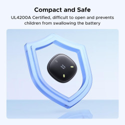 Ugreen finetrack mini 2 finder tag 110db fluorescence ip68 ios uniquement | fonctionne avec find my, 7 ans batterie, localisateu